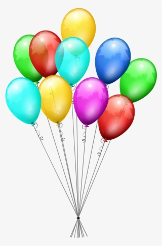Ballons de fete colorés